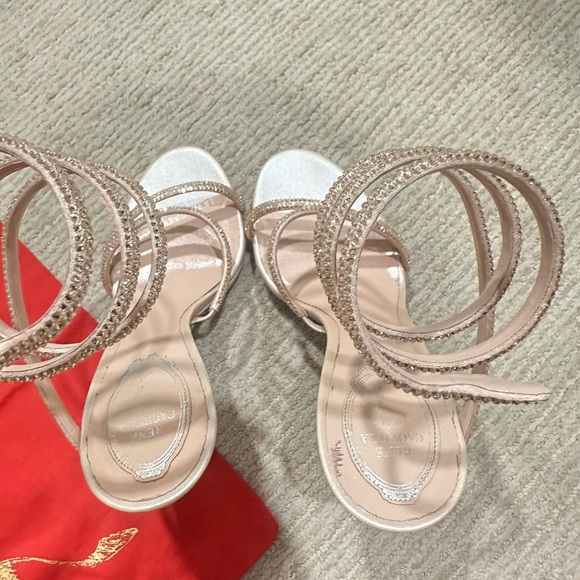 Rene Caovilla Margot 120mm crystal-embellished sandals 38 - Picture 7 of 9